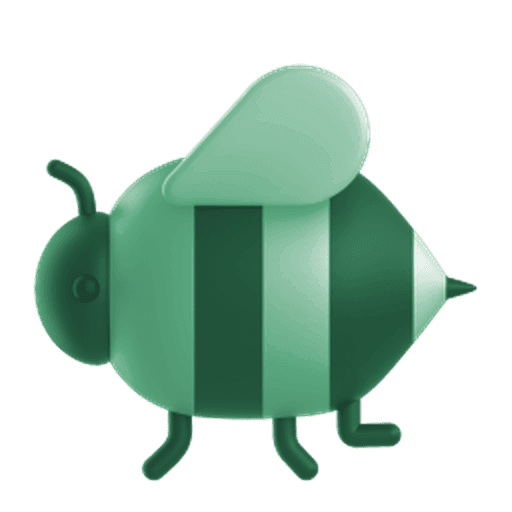 Wespen, 3D-Darstellung